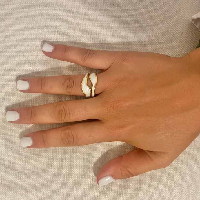 Wavy ring - Maison Maryse